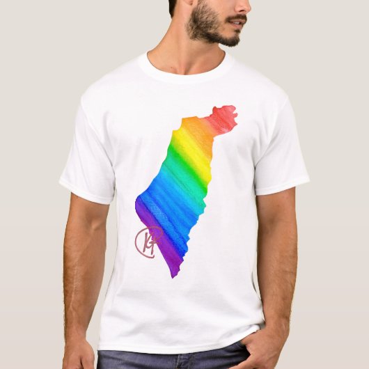 Israel Pride Art T-shirt (Voorkant)