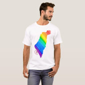 Israel Pride Art T-shirt (Voorkant volledig)