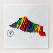Israël Pride Studio Kunst Legpuzzel (Horizontaal)
