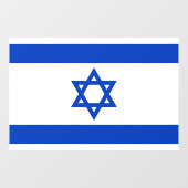 israël raamsticker (Vel)