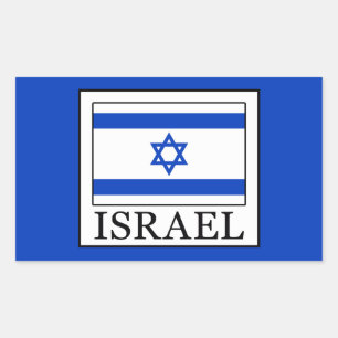 Israël Rechthoekige Sticker