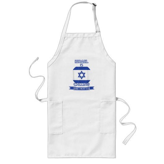 Israël roept en ik moet gaan lang schort (Voorkant)