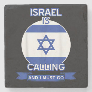 Israël roept en ik moet gaan stenen onderzetter