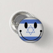 Israël Ronde Button 3,2 Cm (Voorkant /achterkant)
