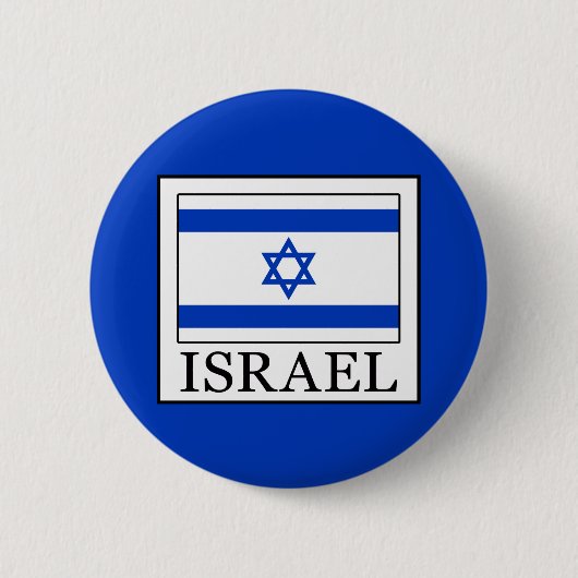 Israël Ronde Button 5,7 Cm (Voorkant)