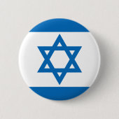 Israël Ronde Button 5,7 Cm (Voorkant)