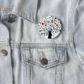 Israël Ronde Button 5,7 Cm (In situ)