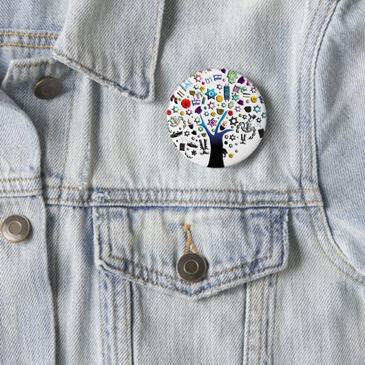 Israël Ronde Button 5,7 Cm (In situ)