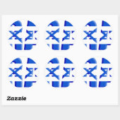 Israël Ronde Sticker (Vel)