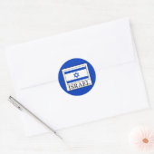 Israël Ronde Sticker (Envelop)