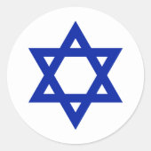 Israël Ronde Sticker (Voorkant)
