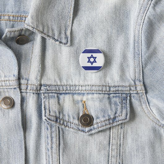 Israel Round Icon Flag Ronde Button 3,2 Cm (In situ)