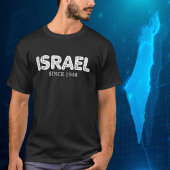 Israël sinds 1948, eenvoudige Israëlische trots T-shirt
