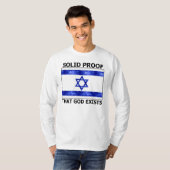Israel Solid Proof dat God bestaat T-shirt (Voorkant volledig)