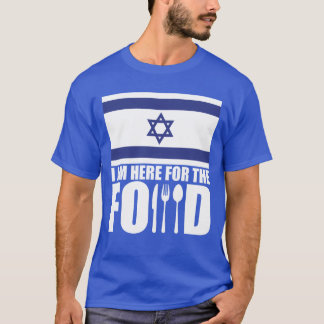 Israël souvenir eten reis vrienden t-shirt