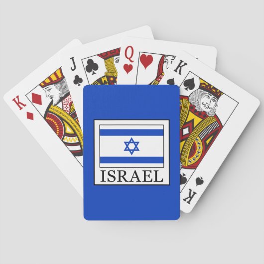 Israël Speelkaarten (Achterkant)