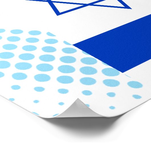 Israel Star Poster (Hoek)