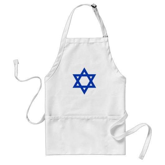Israel Star van David Standaard Schort (Voorkant)