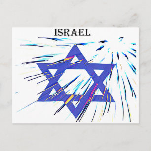 Israël ster van David Briefkaart