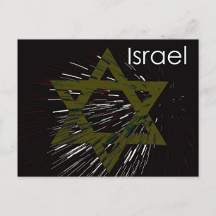 Israël ster van David Briefkaart