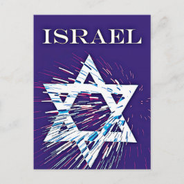 Israël ster van David Briefkaart