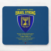 Israël sterk - Am Yisrael Chai Muismat (Voorkant)