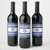 Israël Sterk Wijn Etiket (Flessen)