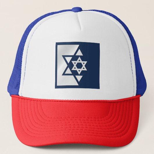 Israël Sterke vlag Trucker Pet (Voorkant)