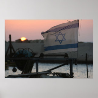 Israel Sunset Poster