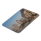 Israël, Tel Aviv, beachfront, hotels, schemering Magneet (Linkerzijde)