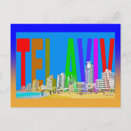 Israël tel aviv briefkaart