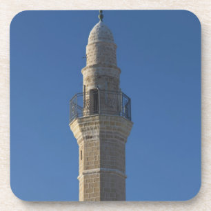 Israël, Tel Aviv, Jaffa, moskee minaret Drankjes Onderzetter