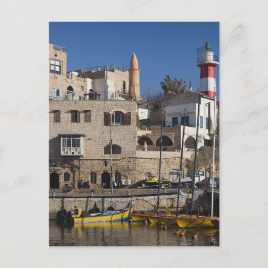 Israël, Tel Aviv, Jaffa, oude haven Jaffa Briefkaart (Voorkant)