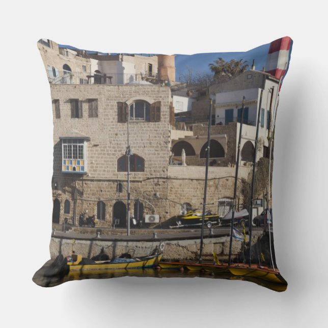 Israël, Tel Aviv, Jaffa, oude haven Jaffa Kussen (Voorkant)