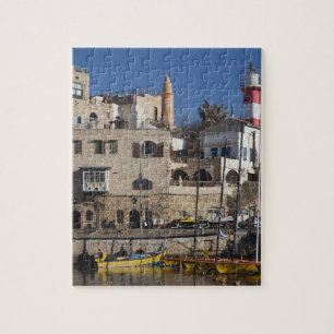 Israël, Tel Aviv, Jaffa, oude haven Jaffa Legpuzzel