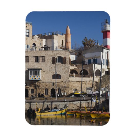 Israël, Tel Aviv, Jaffa, oude haven Jaffa Magneet (Verticaal)