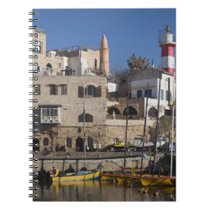 Israël, Tel Aviv, Jaffa, oude haven Jaffa Notitieboek