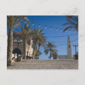 Israël, Tel Aviv, Jaffa, trap, Old Jaffa Briefkaart (Voorkant)
