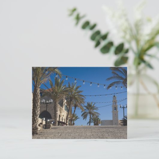 Israël, Tel Aviv, Jaffa, trap, Old Jaffa Briefkaart (Staand voorkant)