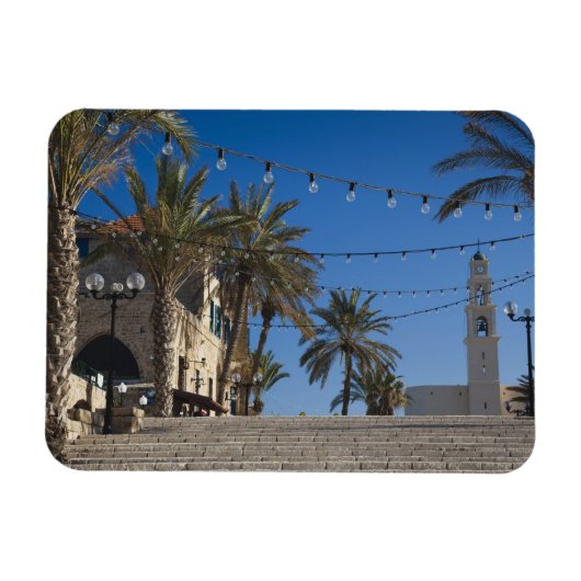 Israël, Tel Aviv, Jaffa, trap, Old Jaffa Magneet (Horizontaal)