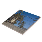 Israël, Tel Aviv, Jaffa, trap, Old Jaffa Tegeltje (Zijkant)