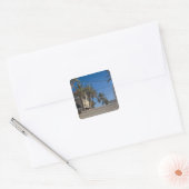 Israël, Tel Aviv, Jaffa, trap, Old Jaffa Vierkante Sticker (Envelop)