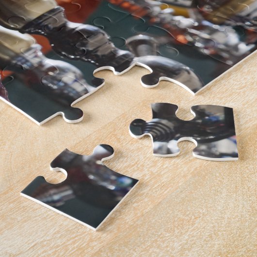 Israël, Tel Aviv, Jaffa, waterpijpen in de schaaps Legpuzzel (Zijkant)