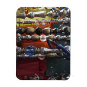 Israël, Tel Aviv, Jaffa, waterpijpen in de schaaps Magneet (Verticaal)