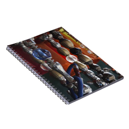 Israël, Tel Aviv, Jaffa, waterpijpen in de schaaps Notitieboek (Rechterzijde)