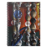 Israël, Tel Aviv, Jaffa, waterpijpen in de schaaps Notitieboek (Voorkant)