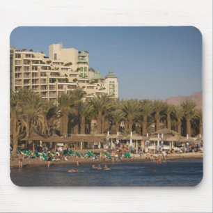 Israel, The Negev, Eilat, Red Zee beachfront Muismat