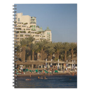 Israel, The Negev, Eilat, Red Zee beachfront Notitieboek