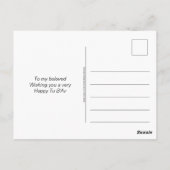 Israel Tu B'Av WE PASSEN BIJ ELKAAR Koppels Valent Briefkaart (Achterkant)