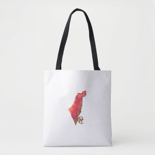 Israël Tuin Kunst Tote Bag (Voorkant)